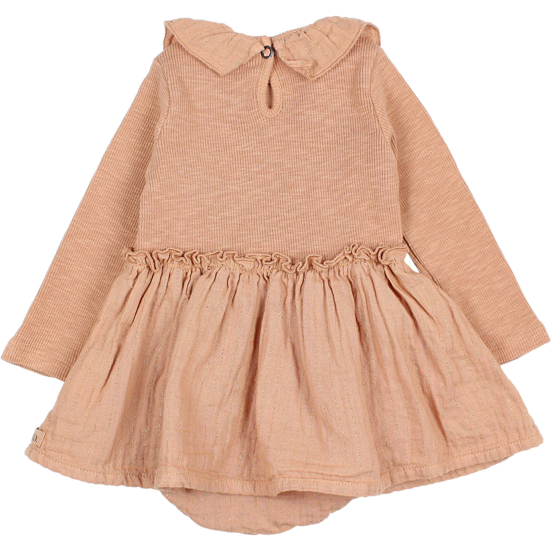 Buho Latte Baby Lurex Combi Dress
