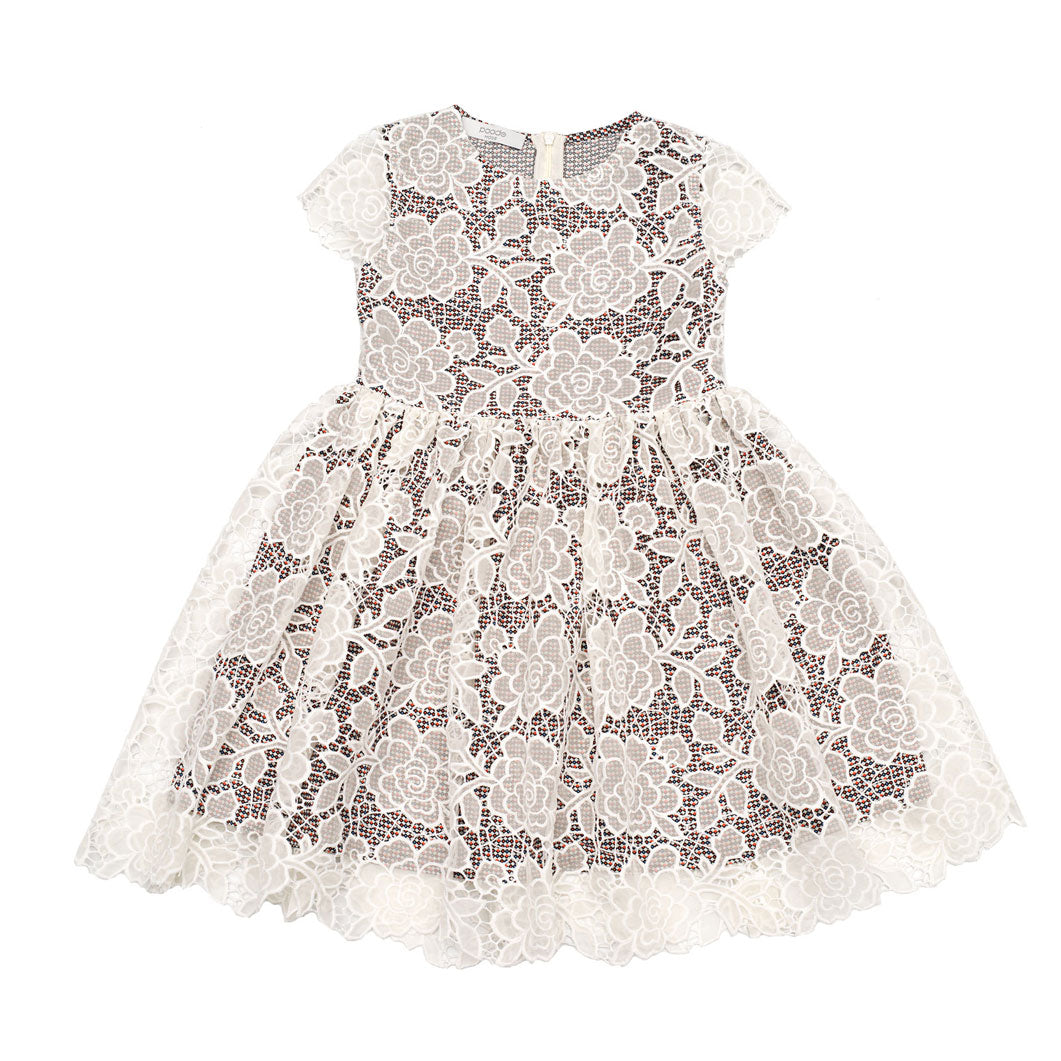 Paade Mode Queen Red Desert Lace Dress