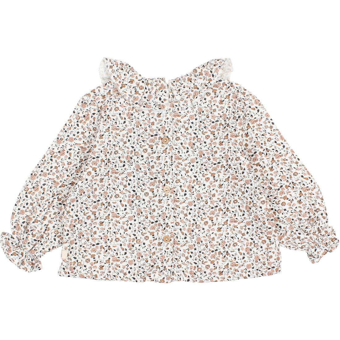 Buho Floral Baby Fall Blouse
