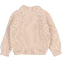 Buho Cream Baby Rice Knit Sweater