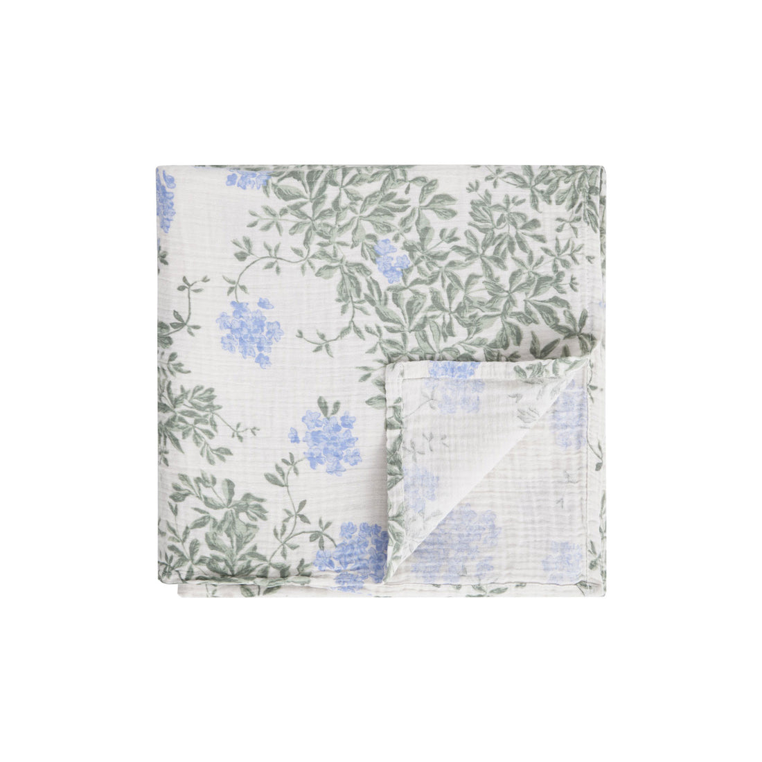 Garbo and Friends Muslin Swaddle Blanket - Plumbago