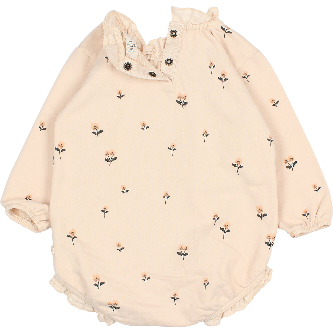 Buho Cream Print Baby Romance Romper
