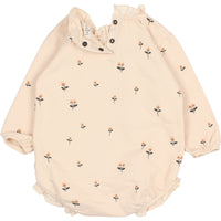 Buho Cream Print Baby Romance Romper