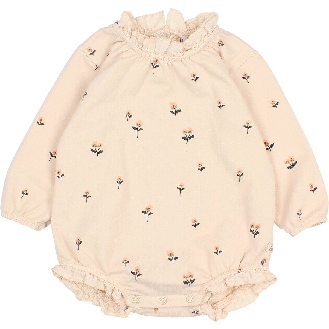 Buho Cream Print Baby Romance Romper