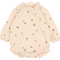 Buho Cream Print Baby Romance Romper