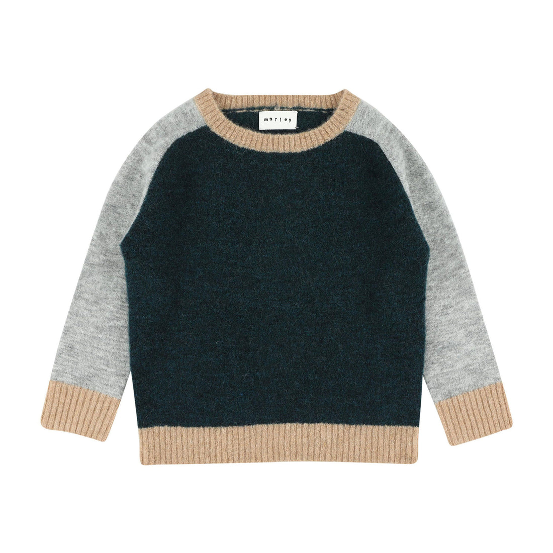 Morley ROCCO Sweater Boys - ALPACA - Pine