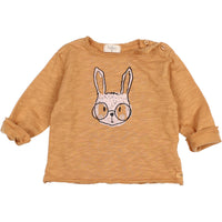 Buho Amber Baby Bunny Glasses Tee