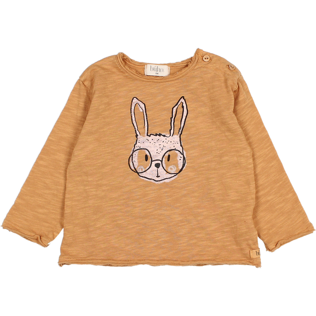 Buho Amber Baby Bunny Glasses Tee