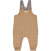 Buho Check Amber Baby Check Dungaree