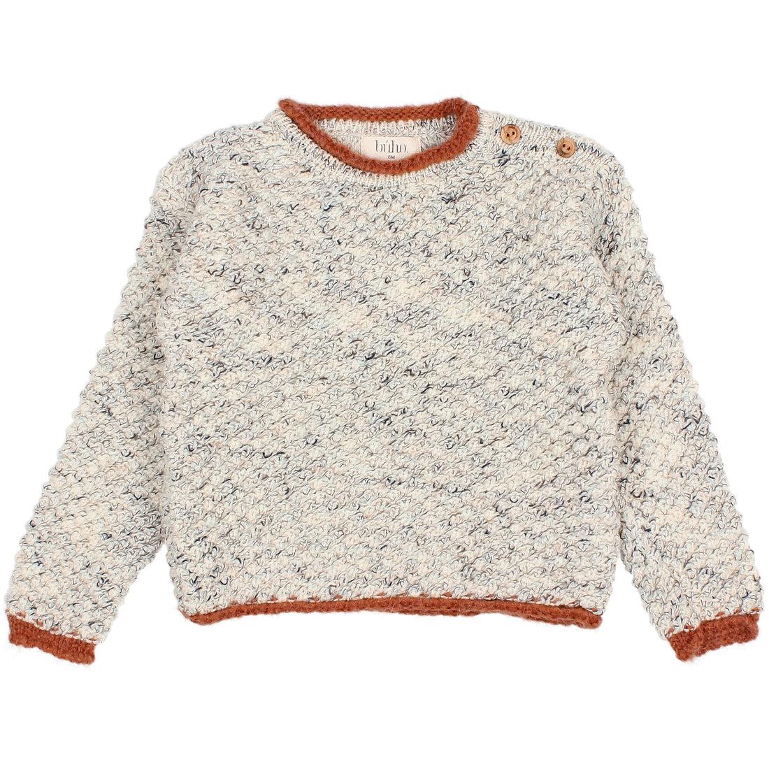 Buho Natural baby Folk Sweater