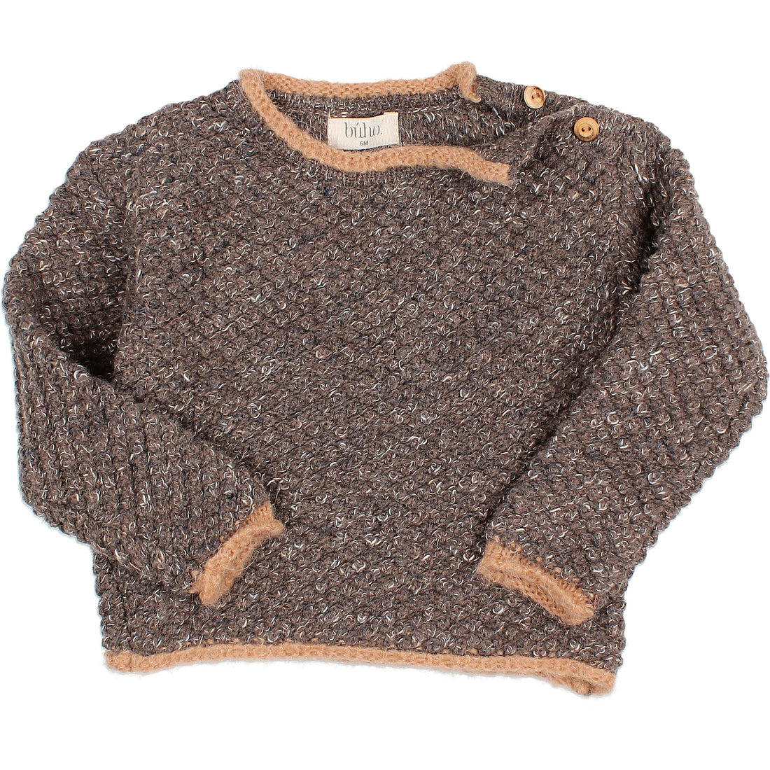 Buho Wood Baby Folk Sweater