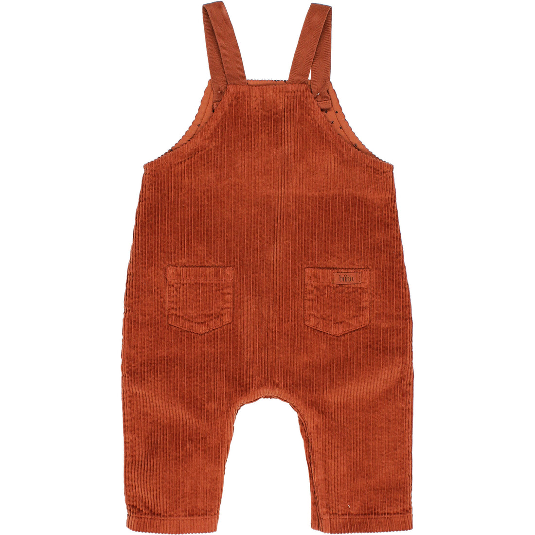 Buho Rust Baby Corduroy Dungaree