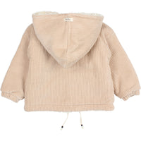 Buho Brush Baby Knit Velour Jacket