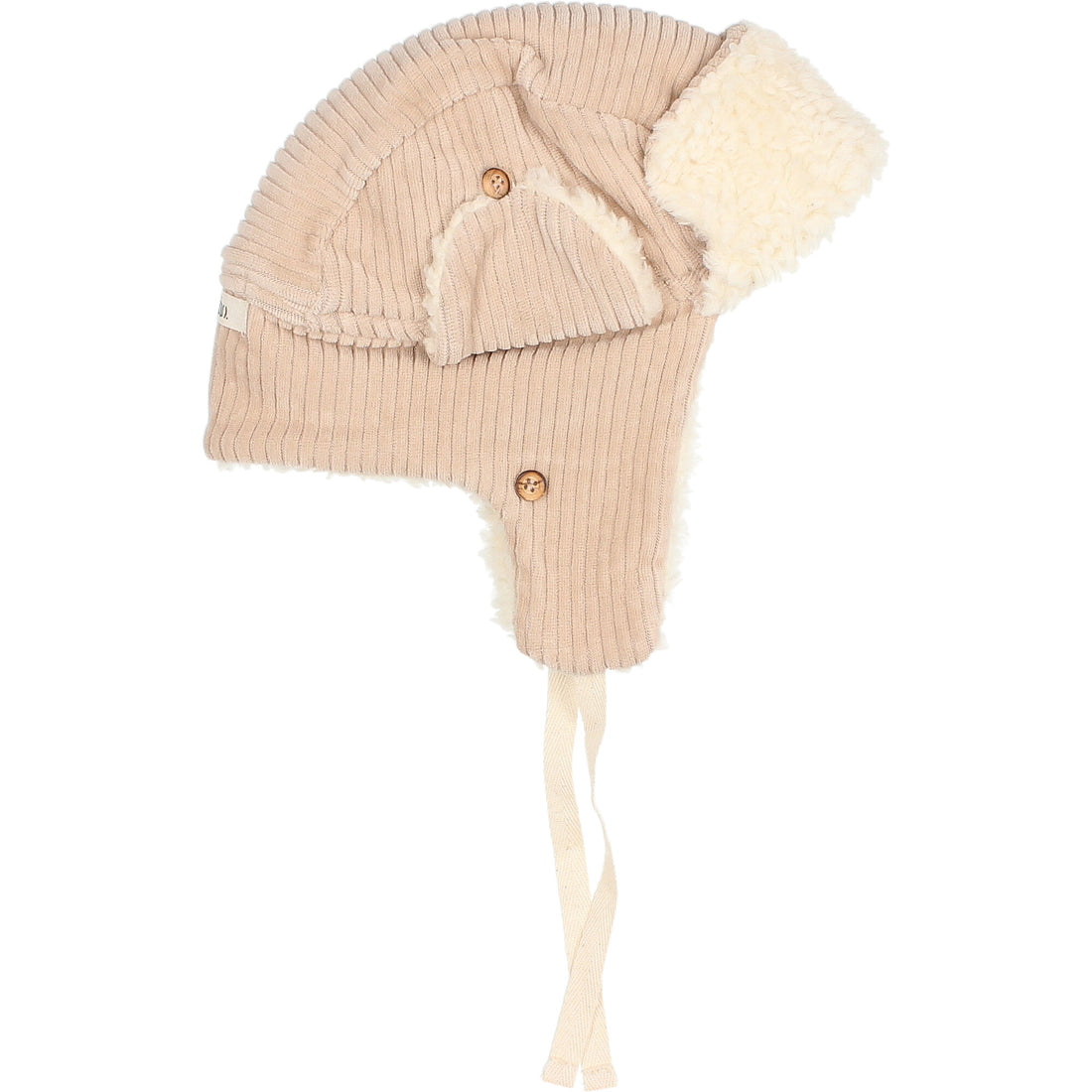 Buho Brush Baby Knit Velour Hat