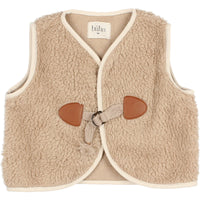 Buho Brush Baby Sherpa Waistcoat Vest