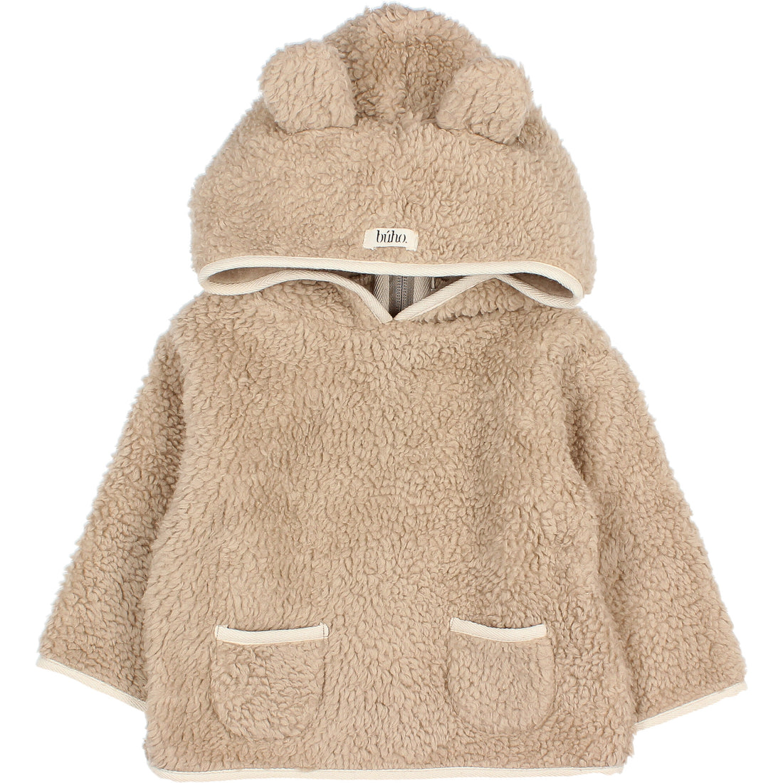 Buho Brush Baby Sherpa Ears Jacket