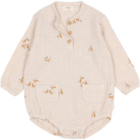 Buho Sand Baby Bunny Romper