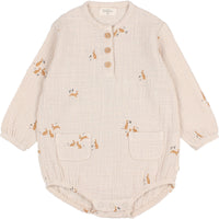 Buho Sand Baby Bunny Romper