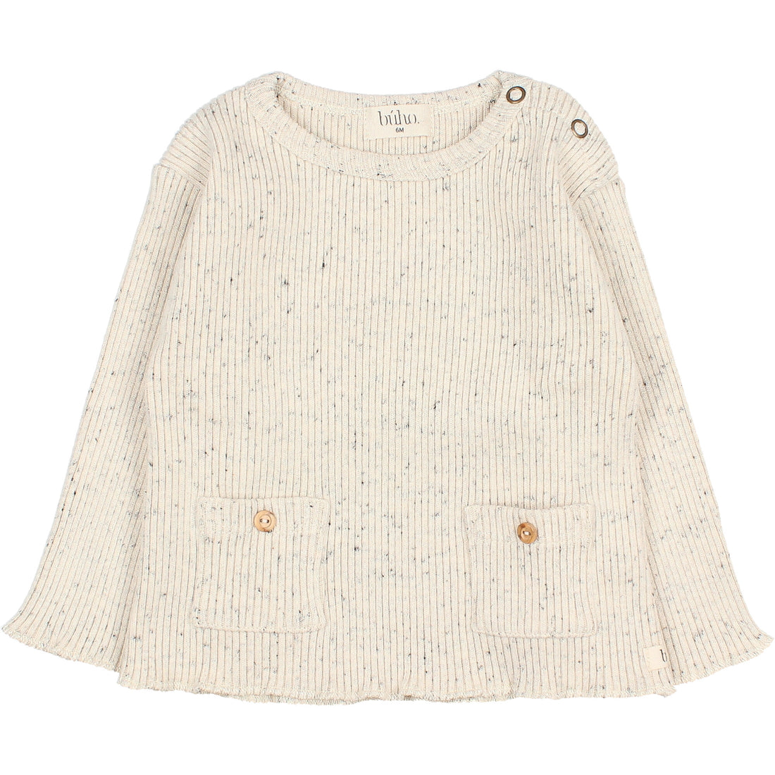 Buho Natural Baby Soft Rib T-Shirt