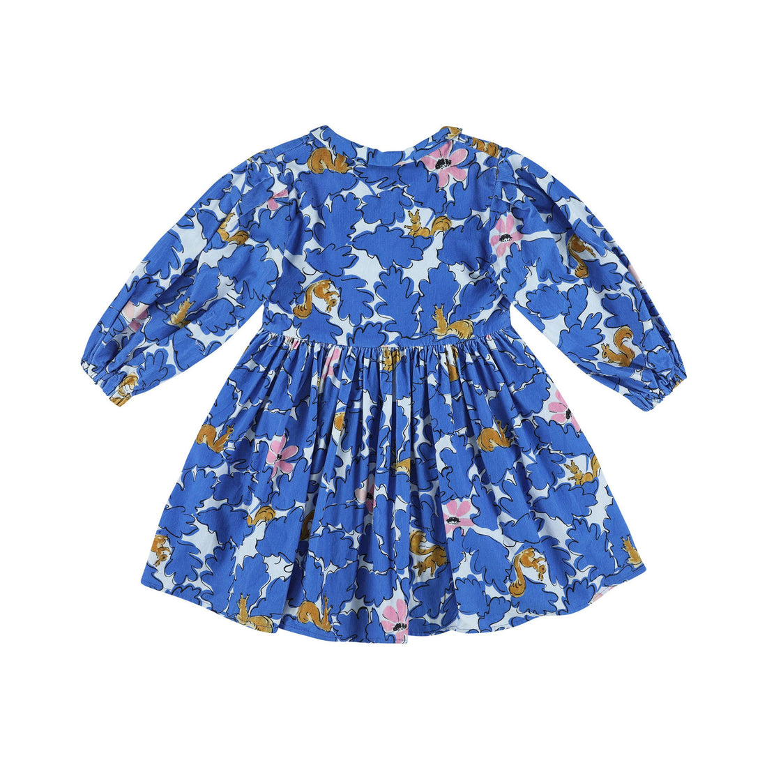 Morley ROBIN Long Sleeve Dress - SQUIRREL - Blue