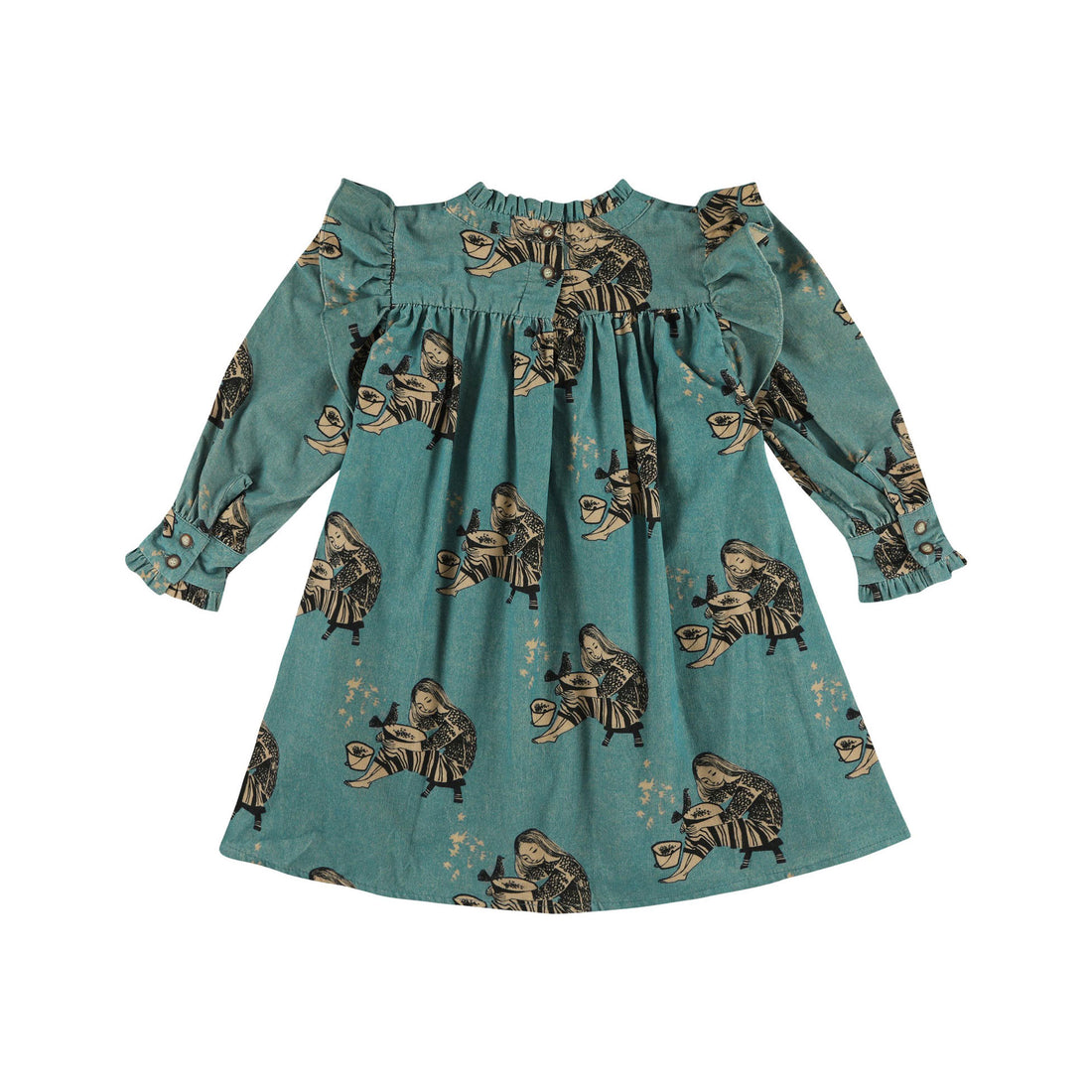 Morley ROOKIE Long Sleeve Dress - MAIDEN - Blue