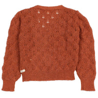 Buho Rust Boho Cardigan