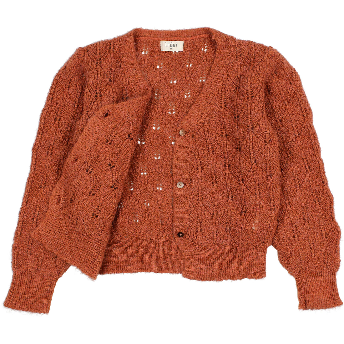 Buho Rust Boho Cardigan