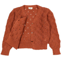 Buho Rust Boho Cardigan