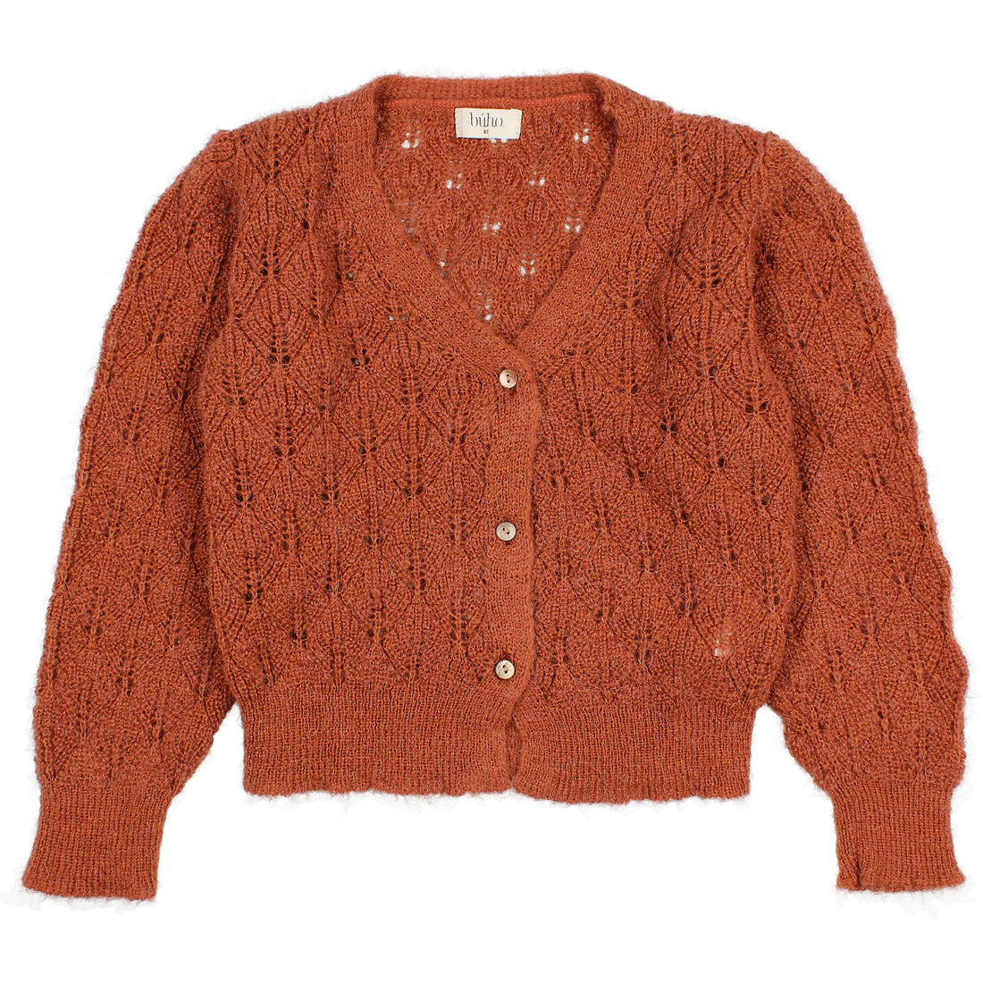 Buho Rust Boho Cardigan