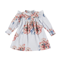 Morley ROOKIE Long Sleeve Dress - POPPY - Snow