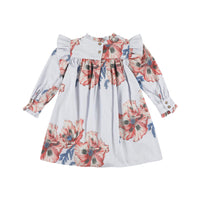 Morley ROOKIE Long Sleeve Dress - POPPY - Snow