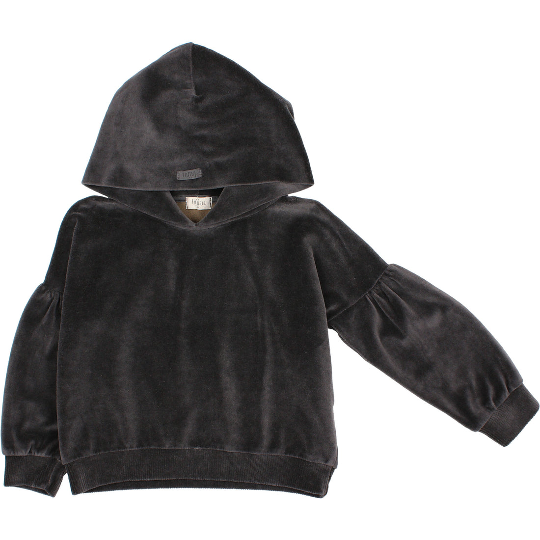 Buho Antracite Velvet Sweatshirt