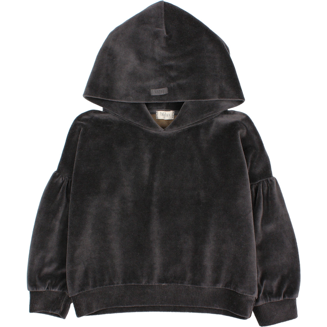 Buho Antracite Velvet Sweatshirt