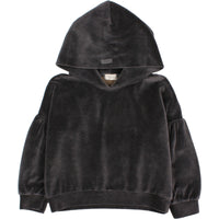 Buho Antracite Velvet Sweatshirt