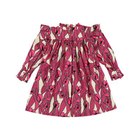 Morley ROOKIE Long Sleeve Dress - TWIST - Pink