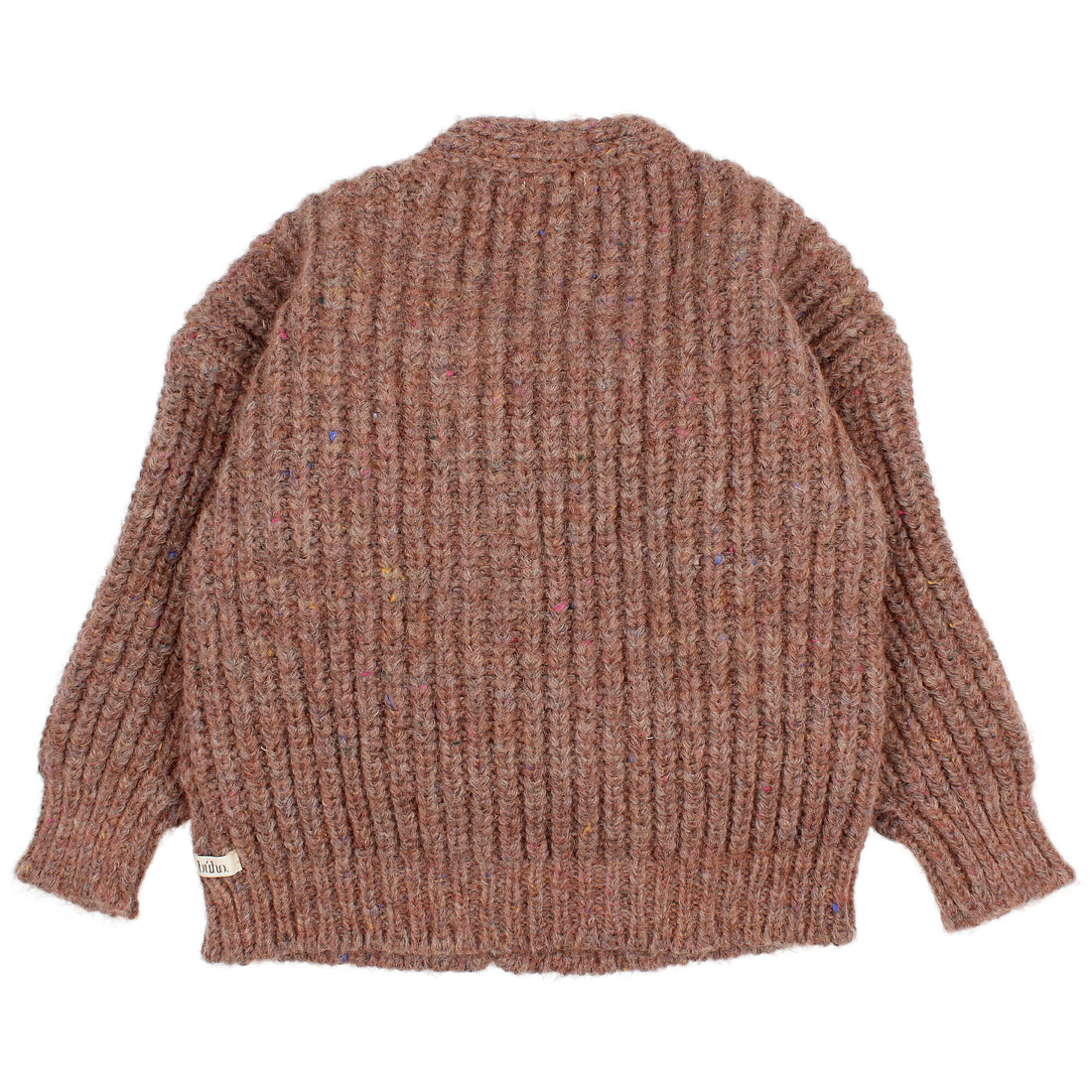 Buho Old Rose Pockets Cardigan