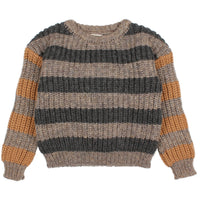 Buho Wood Bands Knit Sweater