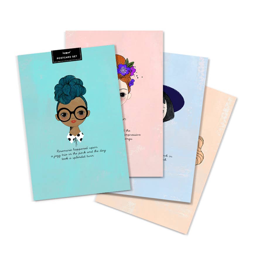 Of Unusual Kind BFF Postcard Set