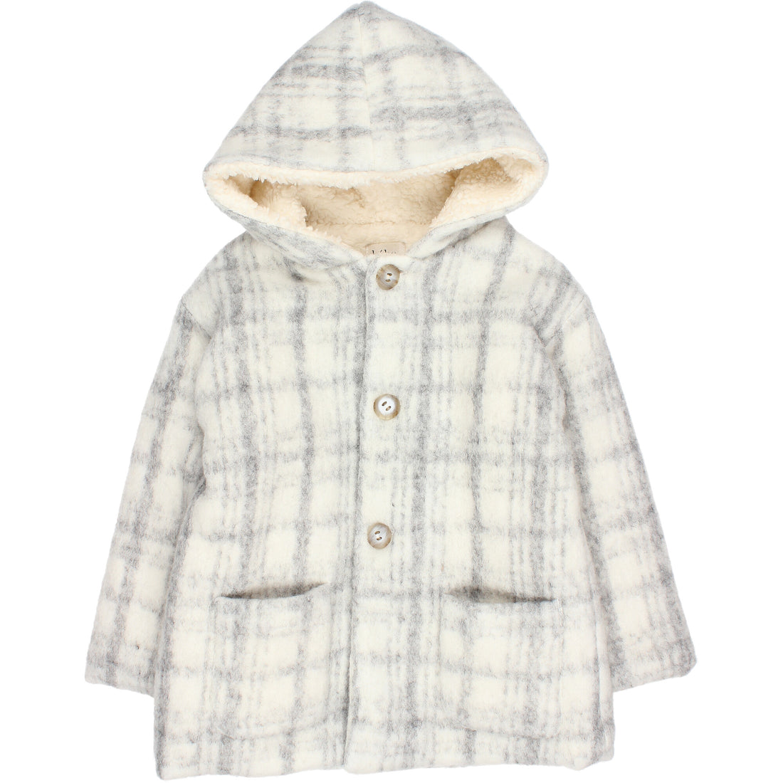 Buho Plaid Hooded Jacket