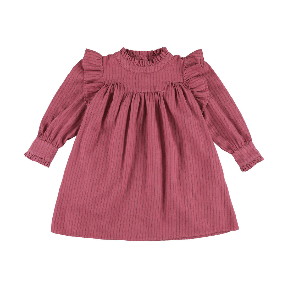 Morley ROOKIE Long Sleeve Dress - PLANA - Rosewine
