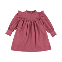 Morley ROOKIE Long Sleeve Dress - PLANA - Rosewine
