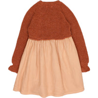 Buho Rust Boho Combi Dress