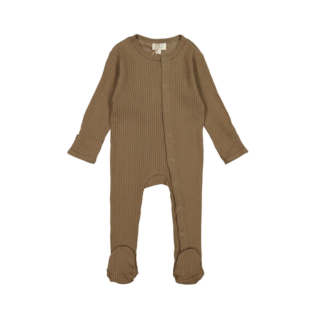 The Simple Folk The Ribbed Pajama -Walnut