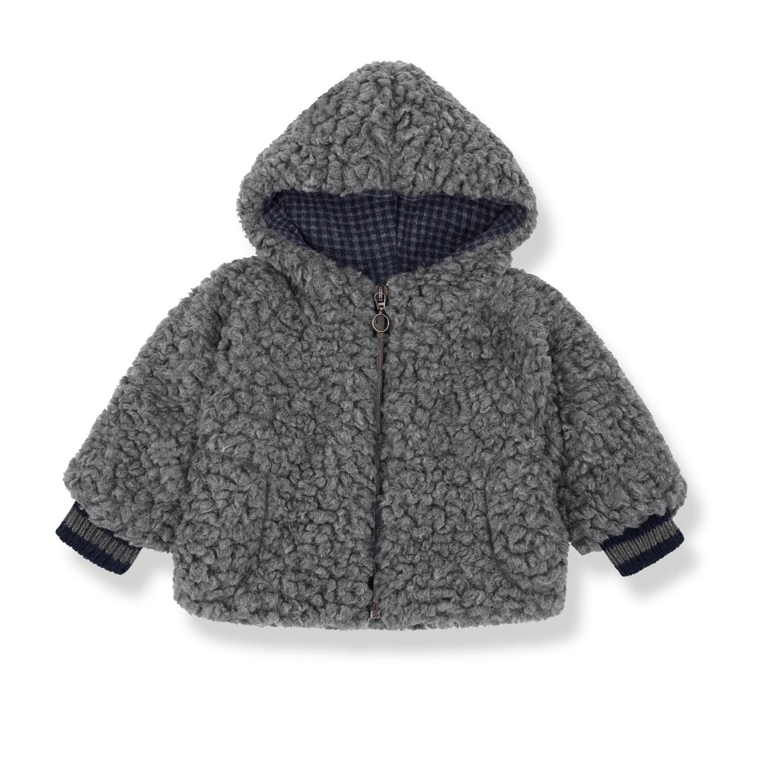 1+ In The Family Grey Imanol Coat