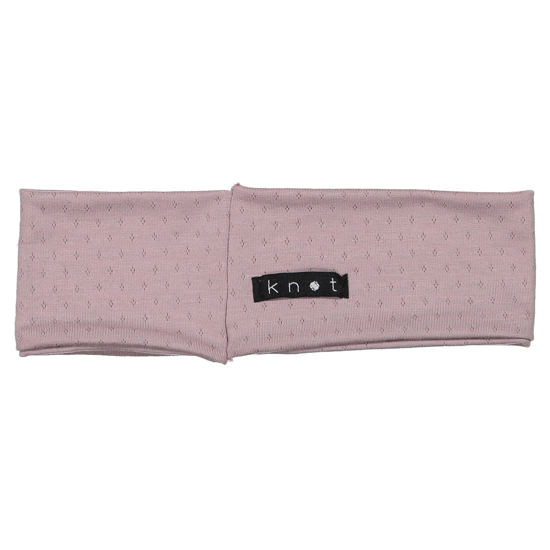 Knot Hairbands Pointelle Headwrap // Powder Purple