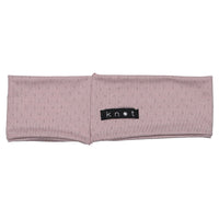 Knot Hairbands Pointelle Headwrap // Powder Purple