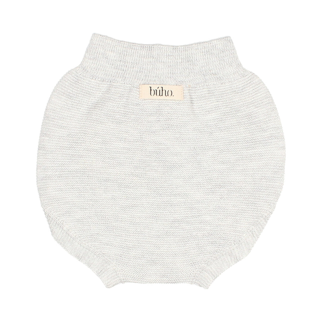 Buho Ice Blue Newborn Buttoned Knit Culotte
