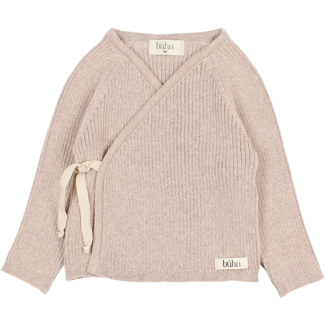 Buho Sesame Newborn Crossed Cardigan