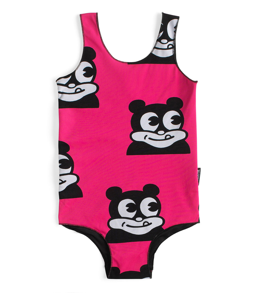 NUNUNU Hot Pink Mr Dopy Swimsuit