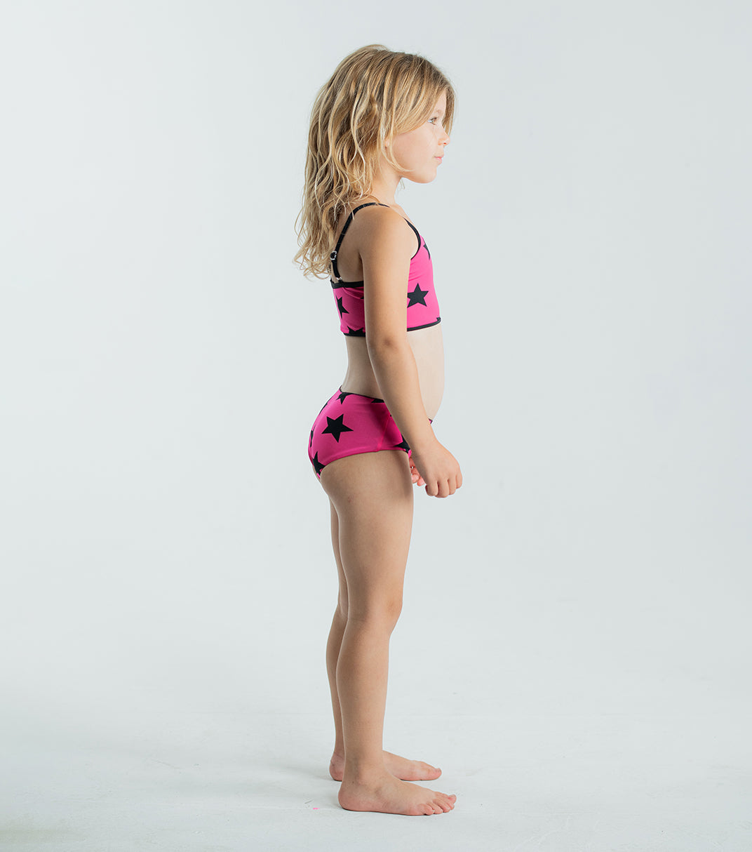 NUNUNU Hot Pink Star Bikini